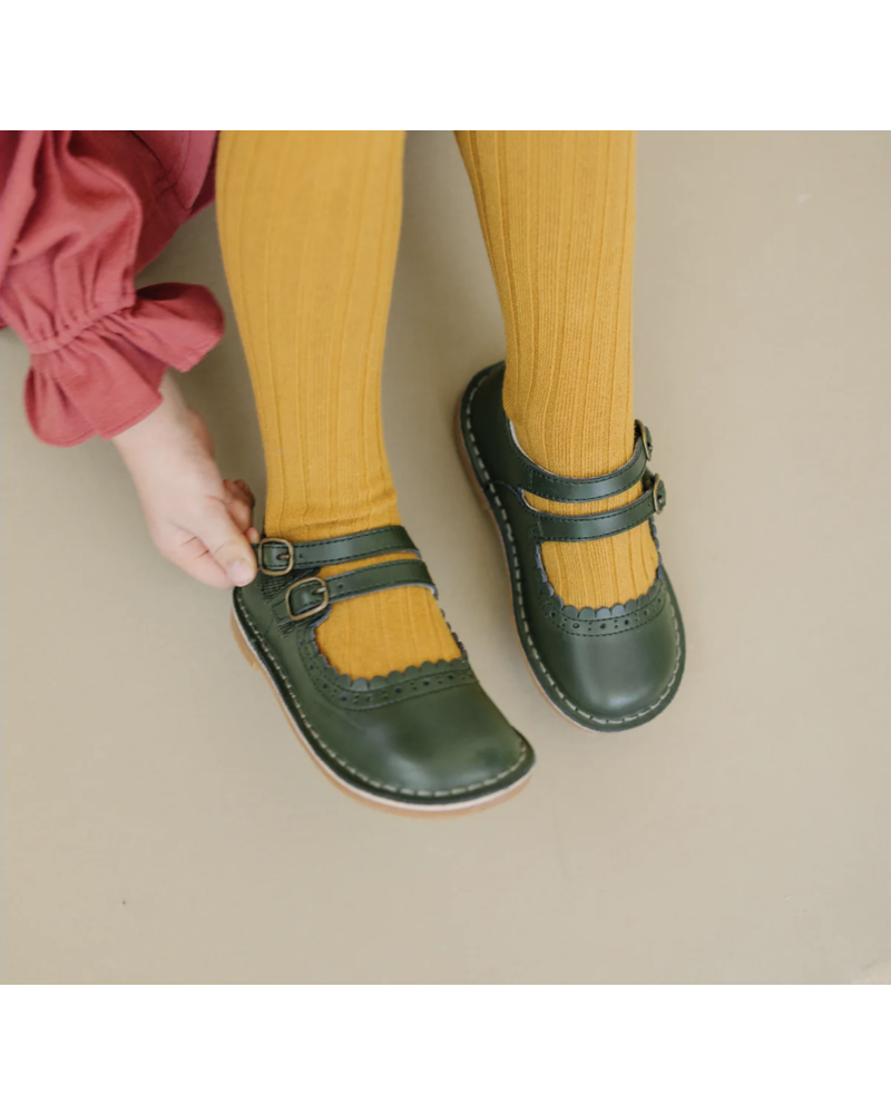 Tatiana Double Strap MJ {Green}