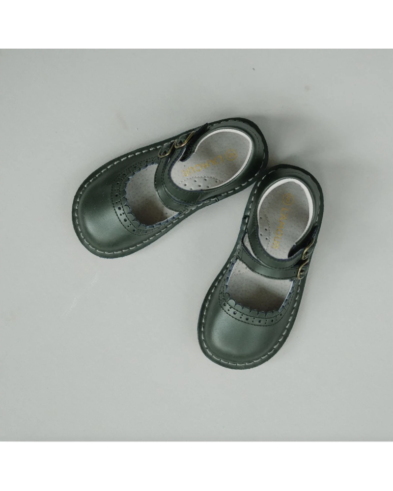 Tatiana Double Strap MJ {Green}