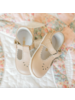 Dottie Scalloped Perforated MJ {Latte}