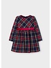 Mayoral Plaid Dress {Nvy/Red/Grn}