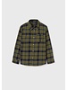 Mayoral Plaid Shirt {Olive/Org/Navy} Tween