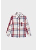 Mayoral L/S Plaid Shirt {Red/Blue/Wht}