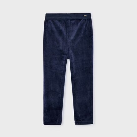Mayoral Velvet Leggings {Navy}