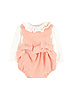 Sophie & Lucas Pumpkin Cord Bubble Set {Coral}