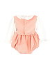 Sophie & Lucas Pumpkin Cord Bubble Set {Coral}