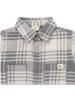Turtledove London Brushed Check Set {Ivory/Blue}