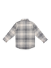 Turtledove London Brushed Check Set {Ivory/Blue}