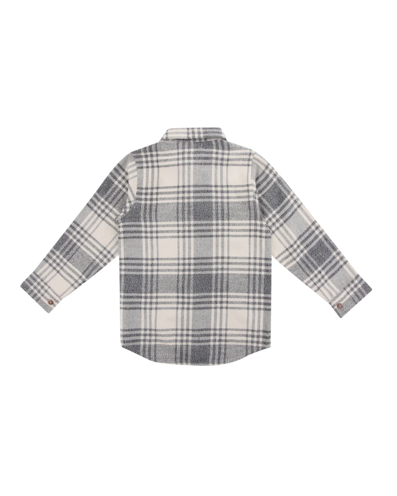 Turtledove London Brushed Check Set {Ivory/Blue}