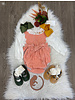 Sophie & Lucas Pumpkin Cord Bubble Set {Coral}