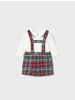 Mayoral Plaid Short Set {Red/Grn/Nvy} F23