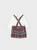 Mayoral Plaid Short Set {Red/Grn/Nvy} F23