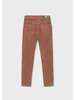 Mayoral Checked Overshirt w/ Suede Pant Set {Rose}