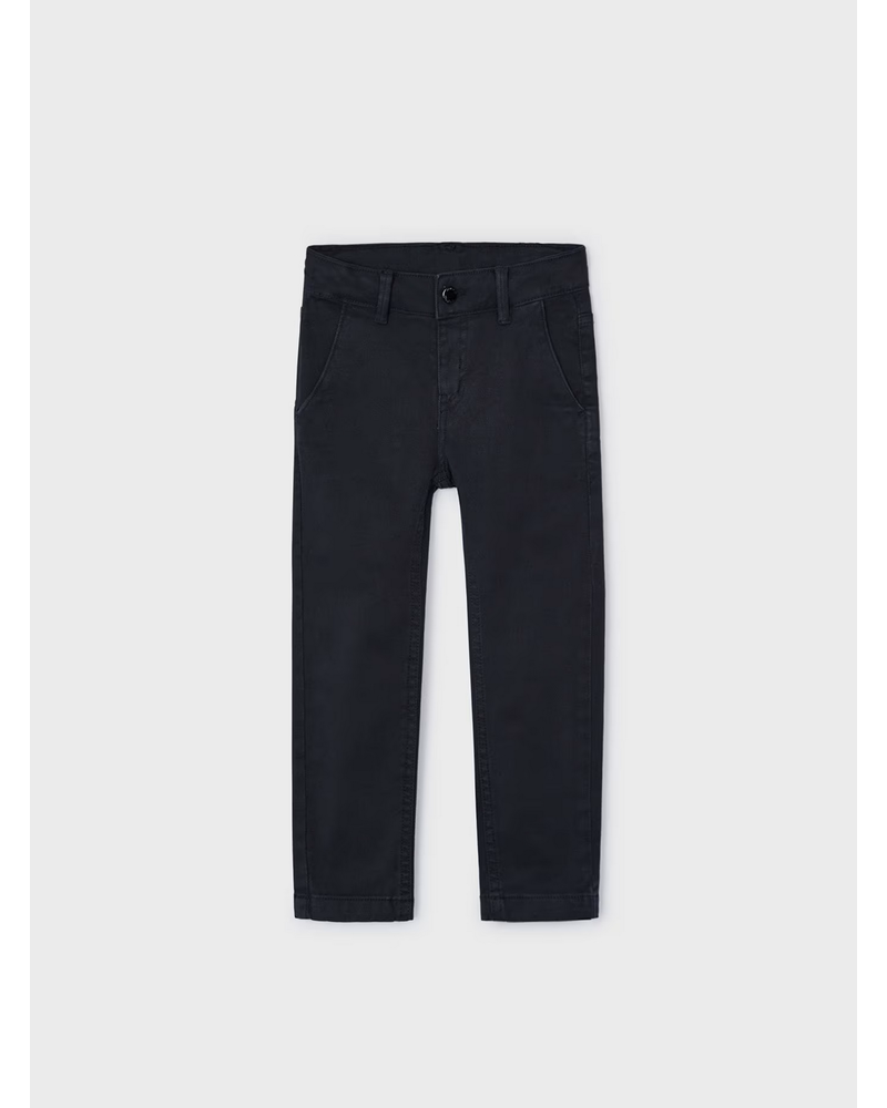 Mayoral L/S Backpack T-Shirt w/ Relaxed Fit Pants {Crm/Blue Blk}