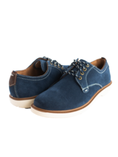 Florsheim Supacush PTOXJR {Navy/Wht 415}