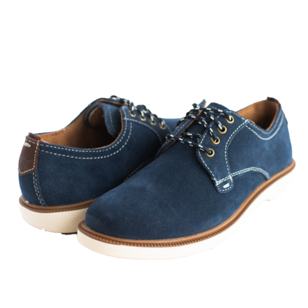 Florsheim Supacush PTOXJR {Navy/Wht 415}