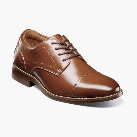 Florsheim Rucci Cap Toe Oxford Jr. {Cognac 221}