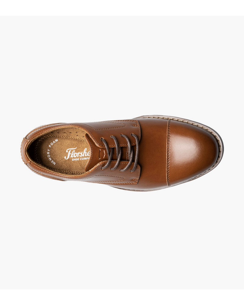 Florsheim Rucci Cap Toe Oxford Jr. {Cognac 221}