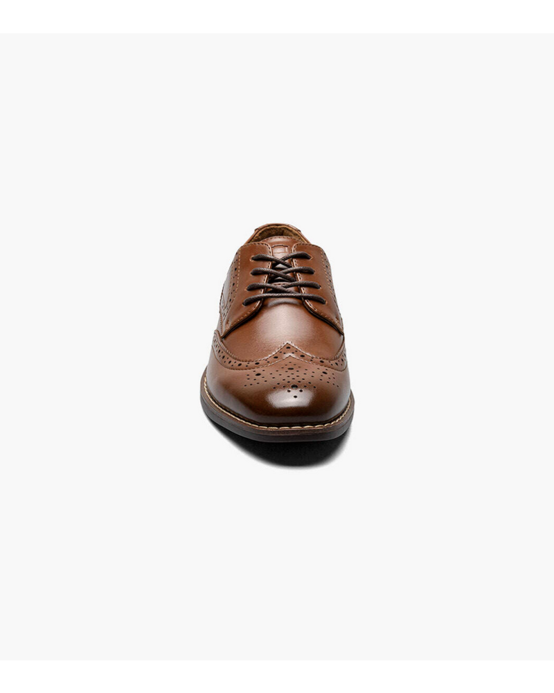Florsheim Rucci Wing Tip Oxford Jr. {Cognac 221}