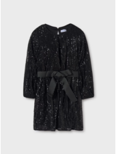 Mayoral Sequin Dress {Black} Tween