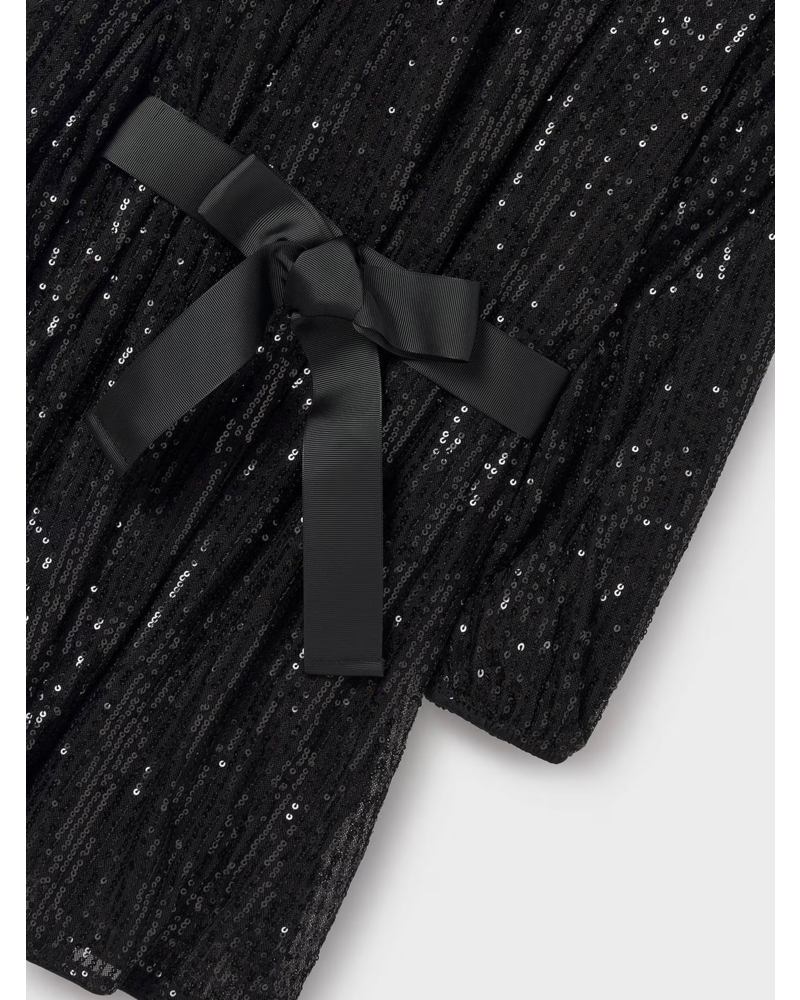 Mayoral Sequin Dress {Black} Tween