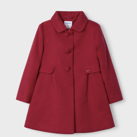 Mayoral Pea Coat {Red}