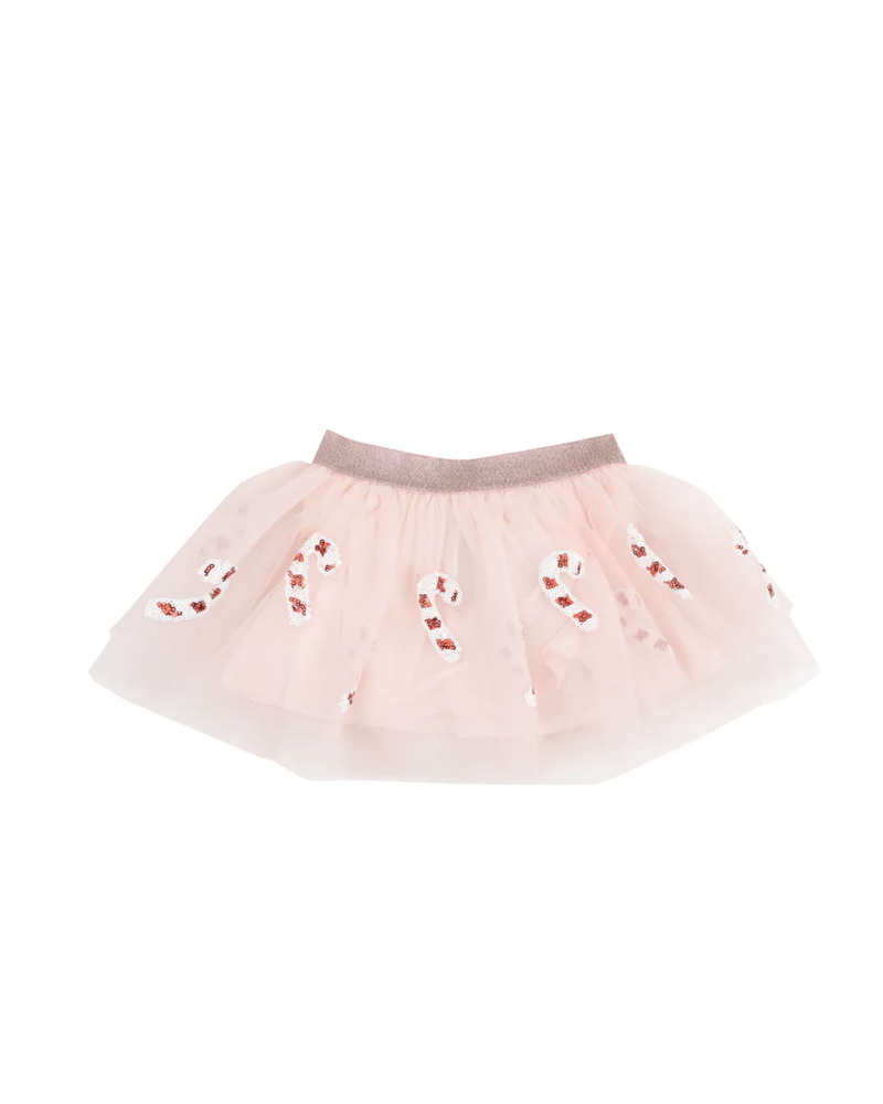 Angel Dear Christmas Candy Cane Tutu Skirt {Pink}
