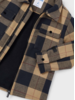 Mayoral Plaid Jacket {Blk/Tan}