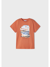 Mayoral Beach T-shirt {Orange}