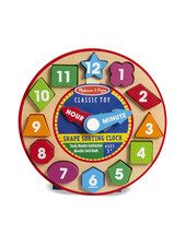 Melissa & Doug Shape Sorting Clock