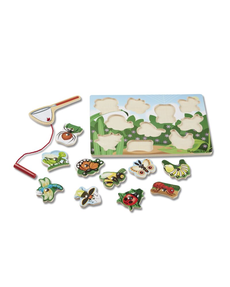 Melissa & Doug Bug-Catching Magnetic Puzzle Game