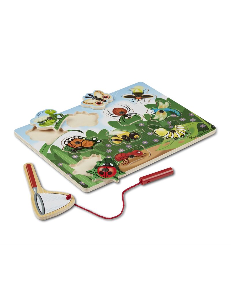 Melissa & Doug Bug-Catching Magnetic Puzzle Game