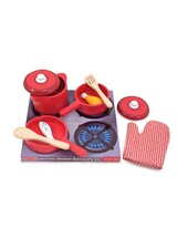 Melissa & Doug Play Kitchen Accessory Set - Pots & Pans