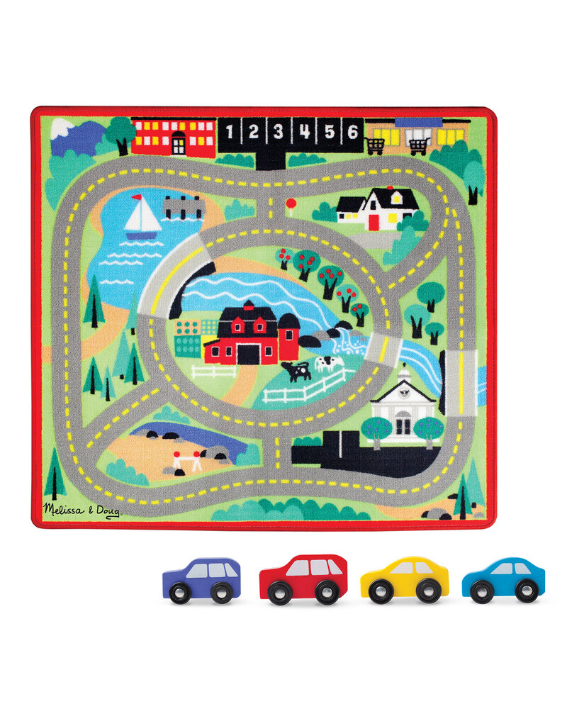 Melissa & Doug Round the Town {Road Rug}