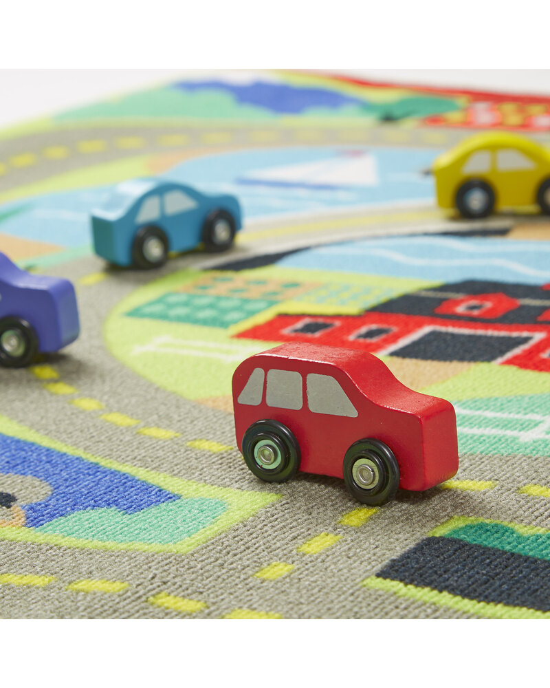 Melissa & Doug Round the Town {Road Rug}