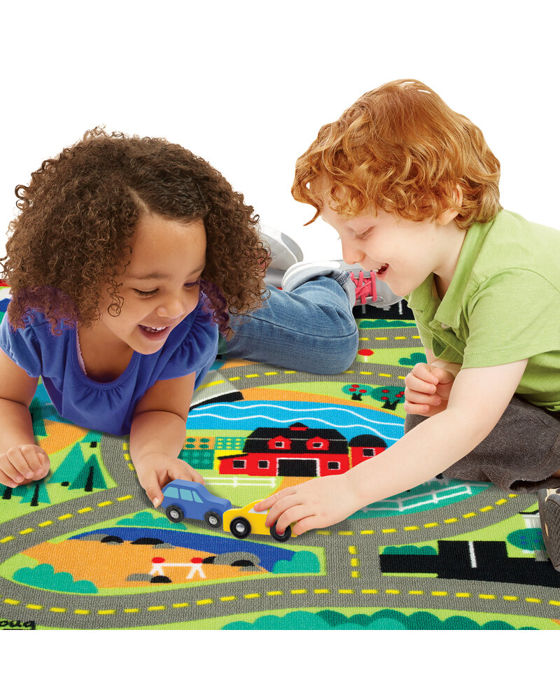Melissa & Doug Round the Town {Road Rug}