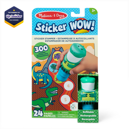 Melissa & Doug Sticker WOW! Activity Pad & Sticker Stamper {Dinosaur}