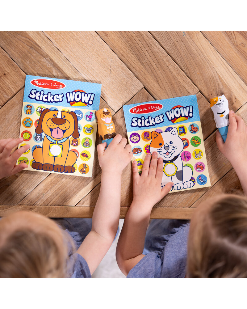 Melissa & Doug Sticker WOW! Activity Pad & Sticker Stamper Value Pack {Pets}