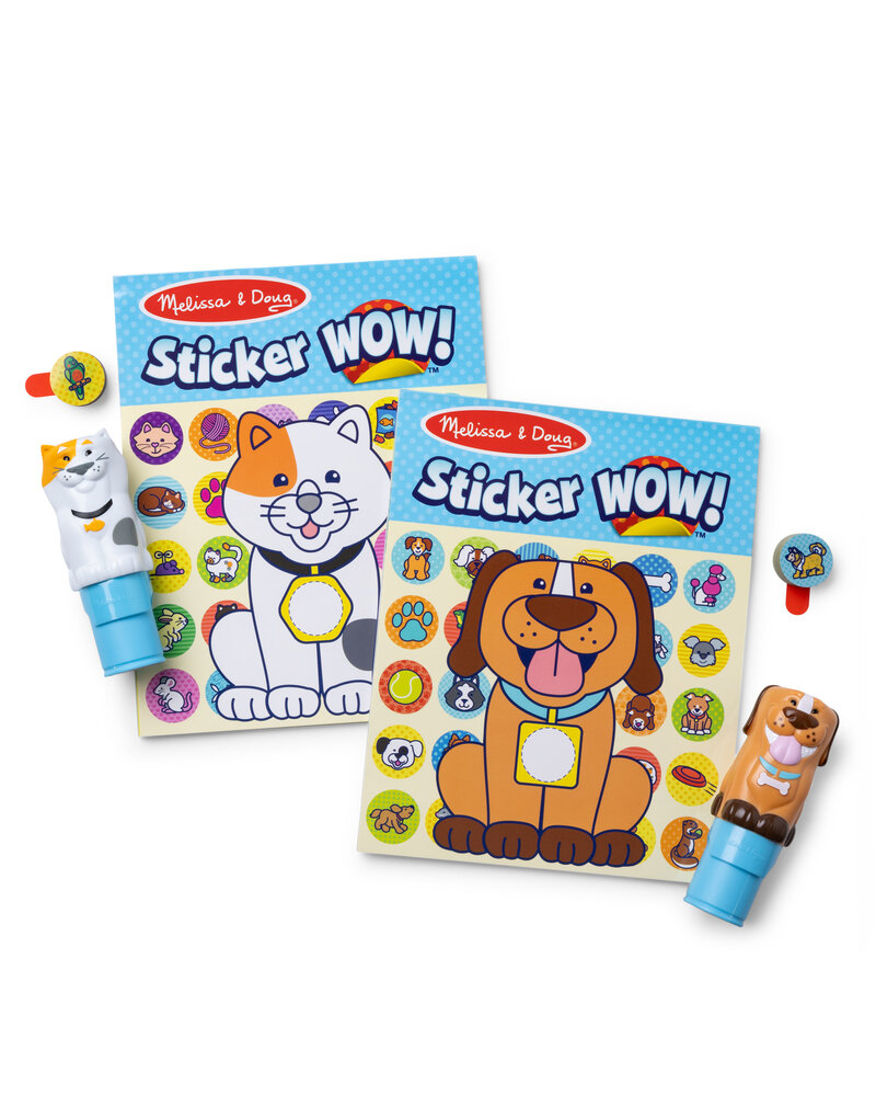Melissa & Doug Sticker WOW! Activity Pad & Sticker Stamper Value Pack {Pets}
