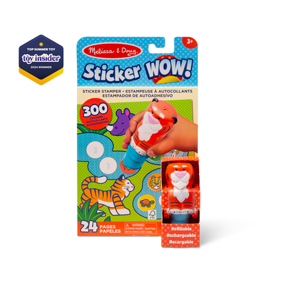 Melissa & Doug Sticker WOW! Activity Pad & Sticker Stamper {Tiger}
