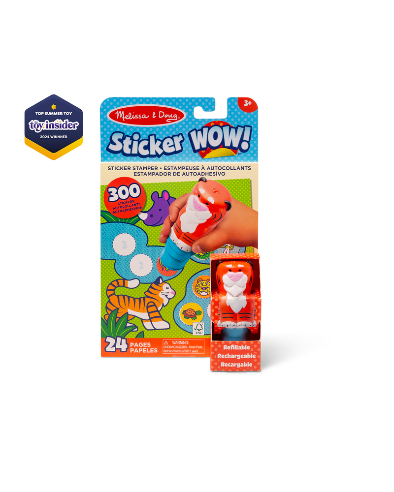 Melissa & Doug Sticker WOW! Activity Pad & Sticker Stamper {Tiger}