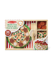 Melissa & Doug Wooden Pizza Party Play Set