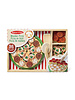 Melissa & Doug Wooden Pizza Party Play Set