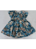 Yo Baby Floral Printed Dress {Turquoise}
