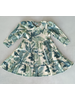Yo Baby Leaf Printed Dress {Sage Grn}