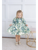 Yo Baby Leaf Printed Dress {Sage Grn}