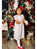 Sophie & Lucas Holiday Check Petal Dress {Grey/Red}