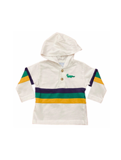 Mardi Gras Rugby L/S Hoodie