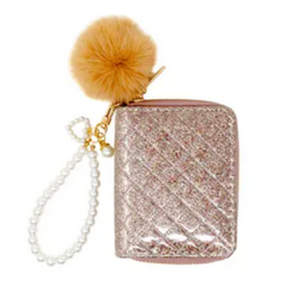 Sparkle Pearl Strap Wallet  {Rainbow}