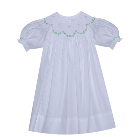 Remember Nguyen Savannah Bishop Dress {White}