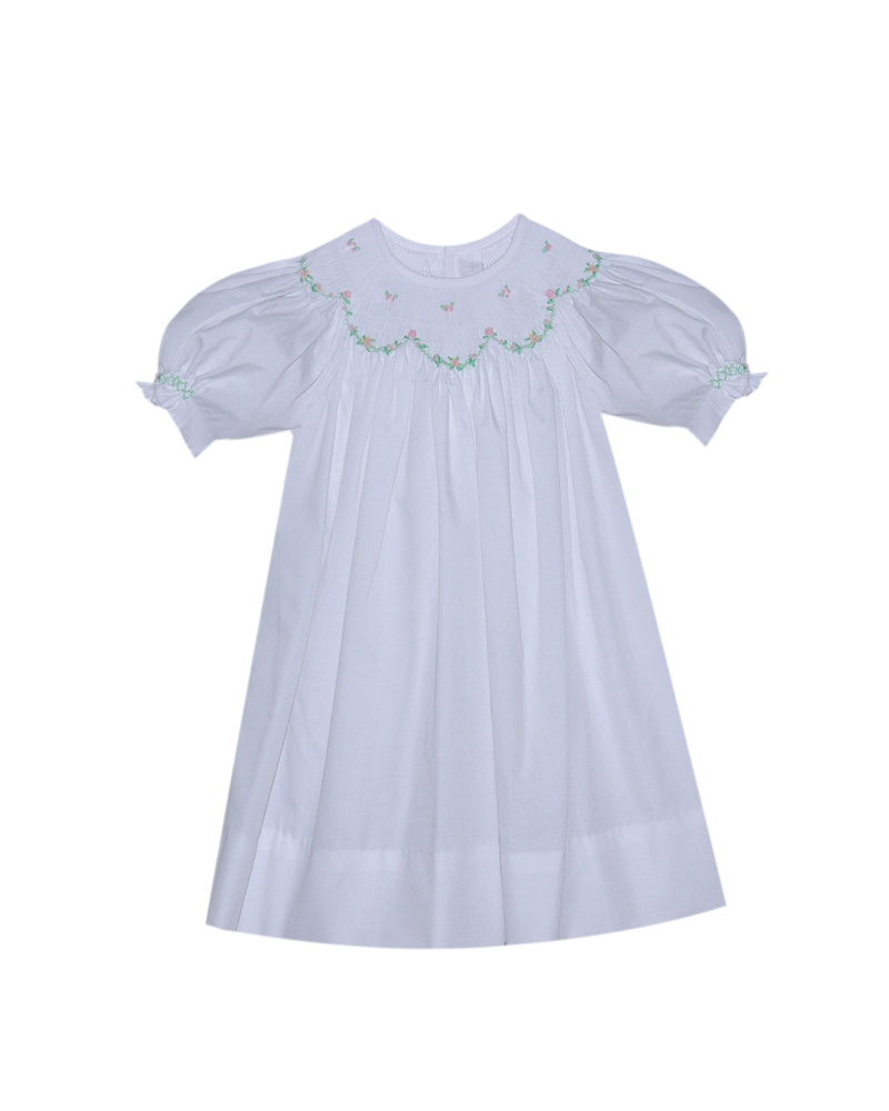 Remember Nguyen Savannah Bishop Dress {White}